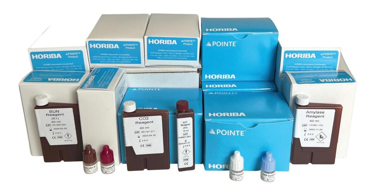 HORIBA Pointe Blood Chemistry Analyzer and Reagent